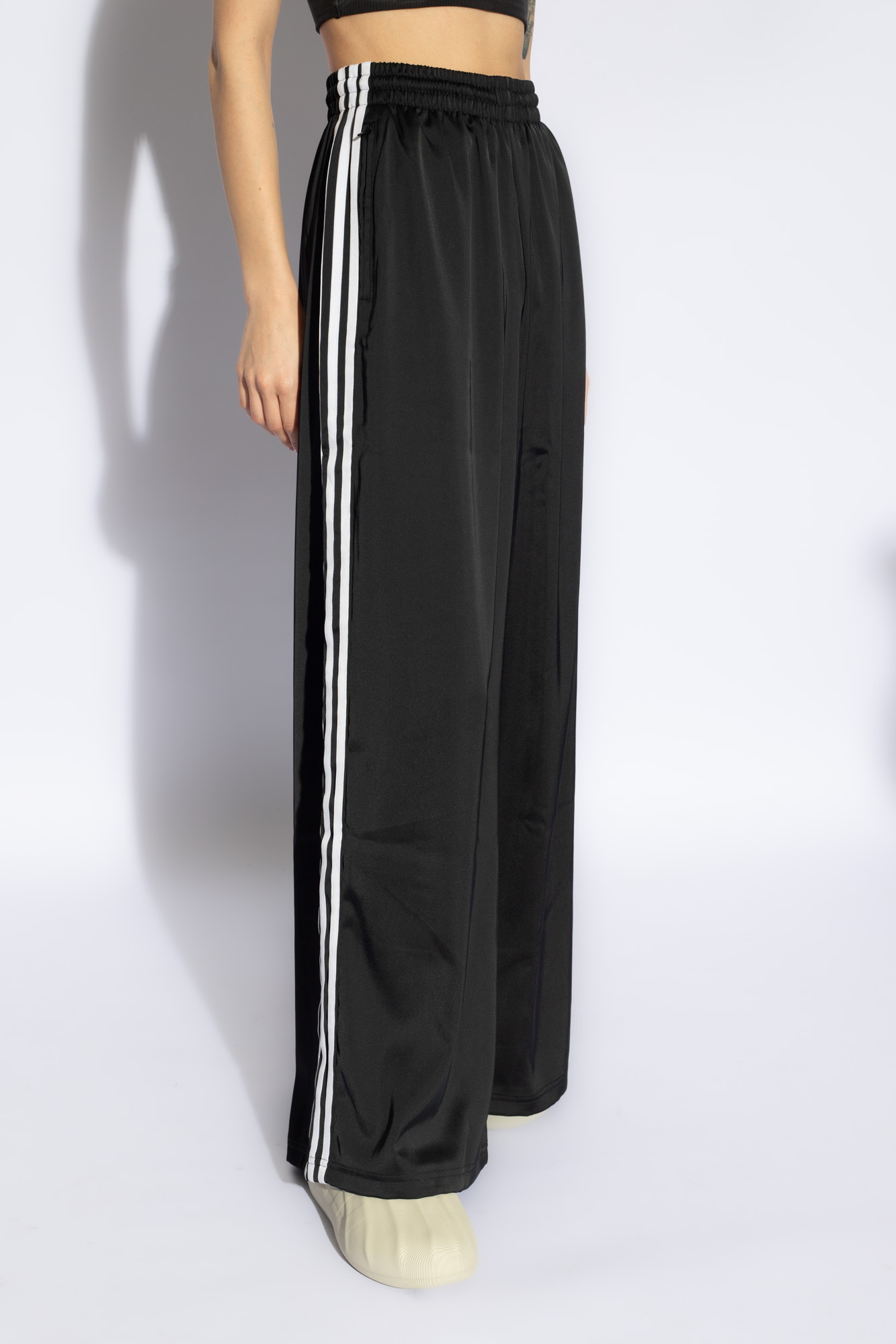 Black Satin trousers ADIDAS Originals